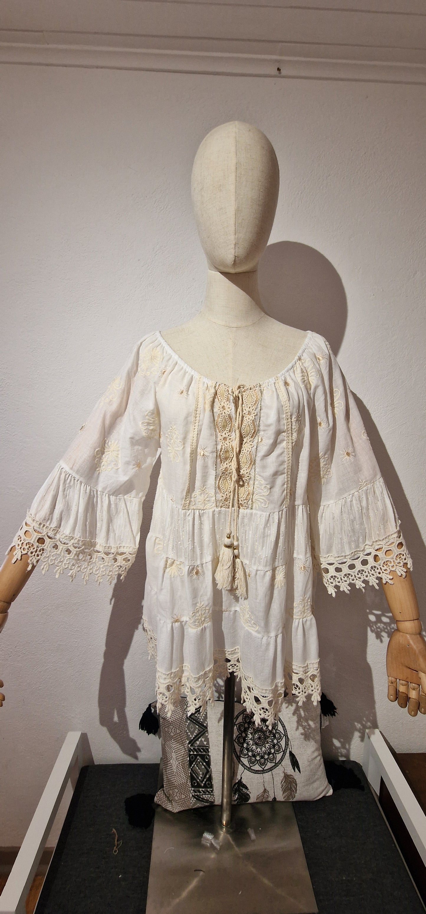 Top Broderie et Dentelle