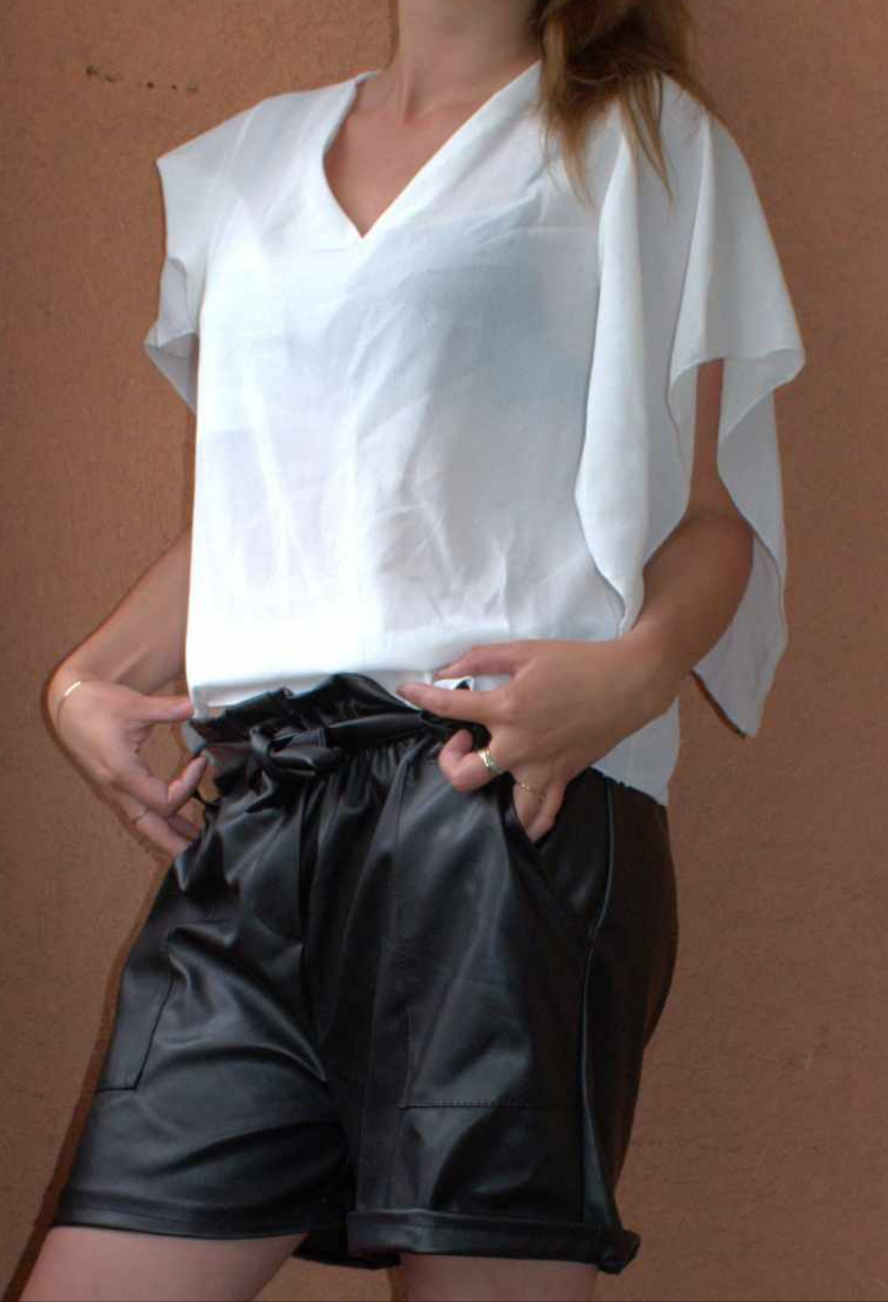 Short Simili Cuir