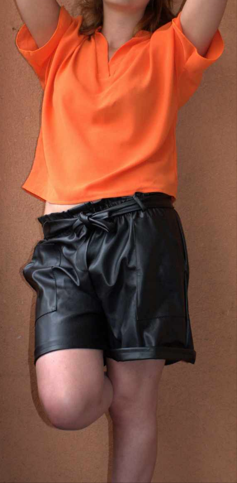 Short Simili Cuir
